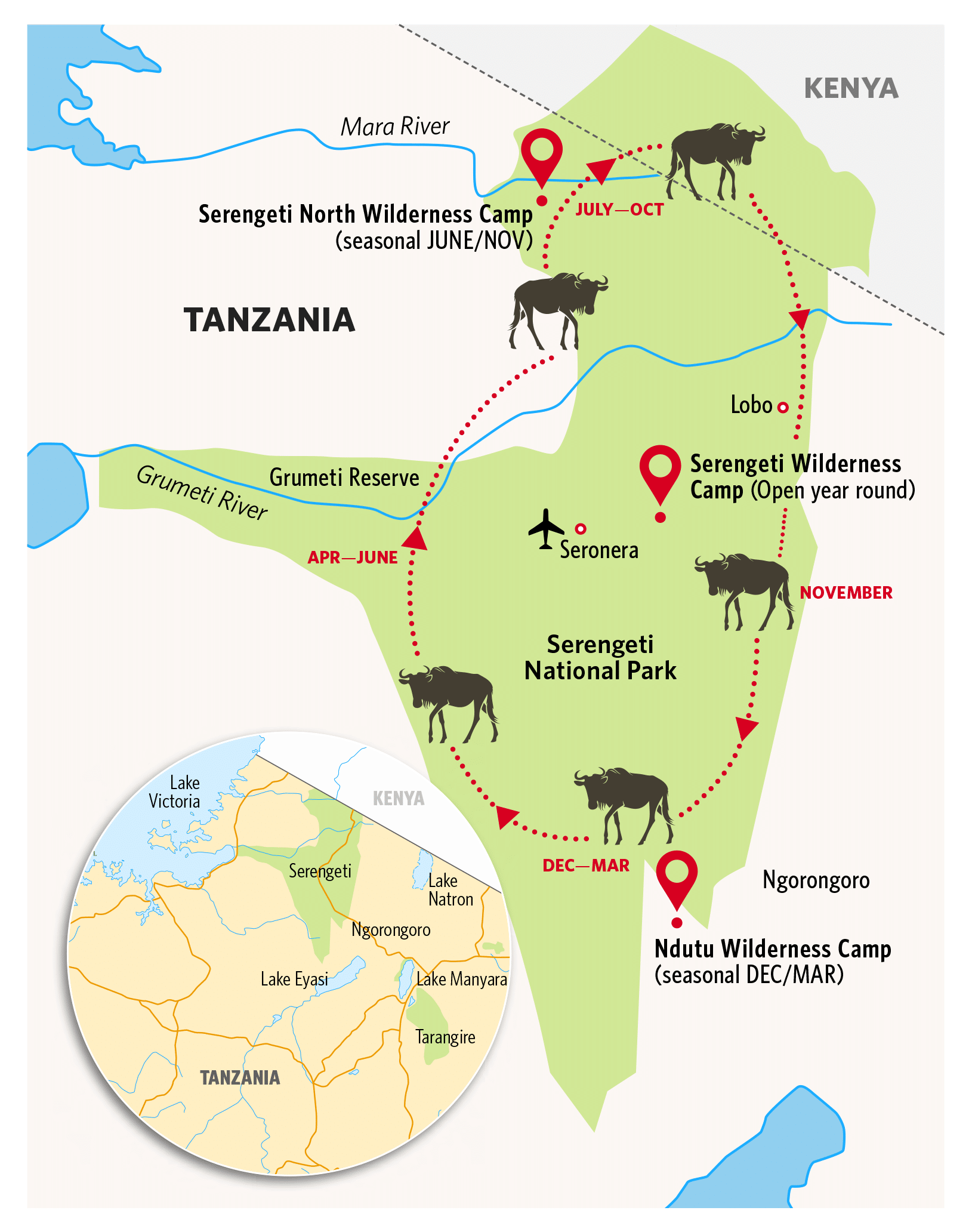 The Great Migration: A Year-Round Spectacle in the Serengeti — The Kosher Safari blog